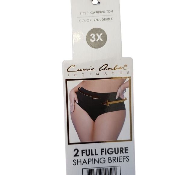 CARRIE Amber Intimates full figure shaping brief 3X - Picture 3 of 7